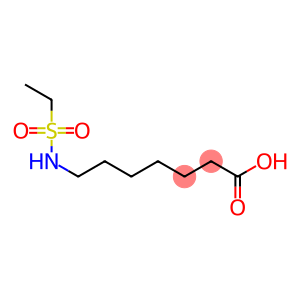 7-[(ethylsulfonyl)amino]heptanoic acid