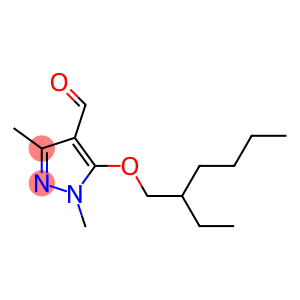 5-[(2-ethylhexyl)oxy]-1,3-dimethyl-1H-pyrazole-4-carbaldehyde