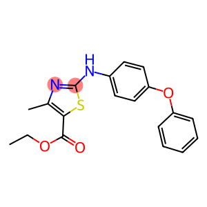 ETHYL 5-METHYL-3-((4-PHENOXYPHENYL)AMINO)-2,4-THIAZOLECARBOXYLATE