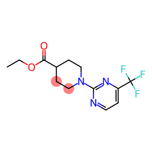 ETHYL N-[4-(TRILFUOROMETHYL)PYRIMID-2-YL]PIPERIDINE-4-CARBOXYLAT