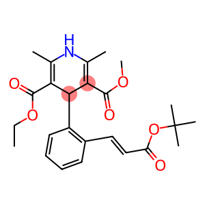 Ethyl Methyl (E)-4-{2-[2-(tert-Butoxycarbonyl) vinyl] phenyl}-1,4-dihydro-2,6-diMethyl-pyridine-3,5-dicarboxylate