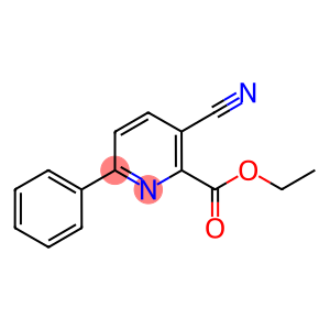 Ethyl 3-cyano-6-phenylpicolinate, 2-(Ethoxycarbonyl)-6-phenylnicotinonitrile