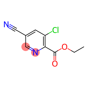 Ethyl 3-chloro-5-cyanopicolinate, 5-Chloro-6-(ethoxycarbonyl)nicotinonitrile
