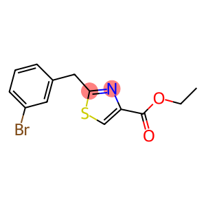 ethyl 2-(3-bromobenzyl)-1,3-thiazole-4-carboxylate