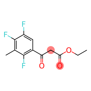 Ethyl 3-methyl-2,4,5-trifluorobenzoylacetate