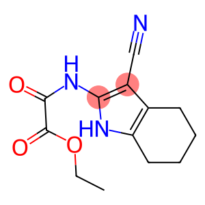 2-[(2-Ethoxy-1,2-dioxoethyl)amino]-4,5,6,7-tetrahydro-1H-indole-3-carbonitrile