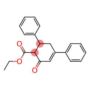 2-(Ethoxycarbonyl)-3,5-diphenyl-5-cyclohexene-1-one
