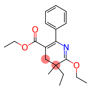 2-Ethoxy-5-ethoxycarbonyl-3-ethyl-3-methyl-6-phenyl-3,4-dihydropyridine