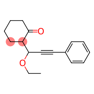 2-(1-Ethoxy-3-phenyl-2-propynyl)cyclohexanone
