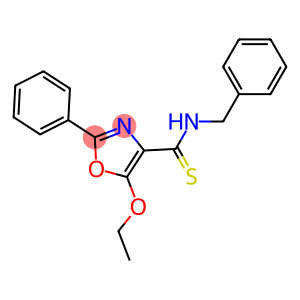 5-Ethoxy-2-phenyl-N-benzyloxazole-4-carbothioamide