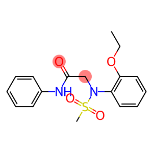 2-[2-ethoxy(methylsulfonyl)anilino]-N-phenylacetamide