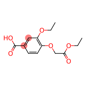 3-ethoxy-4-(2-ethoxy-2-oxoethoxy)benzoic acid
