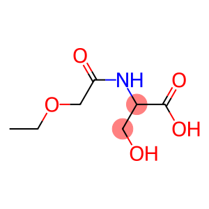 2-(2-ethoxyacetamido)-3-hydroxypropanoic acid