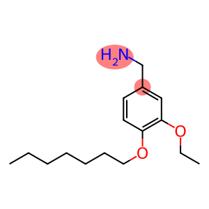 [3-ethoxy-4-(heptyloxy)phenyl]methanamine