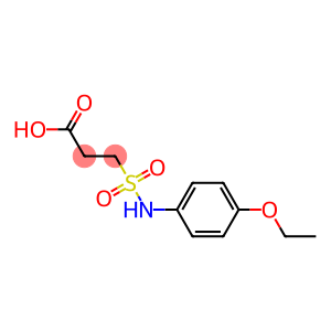3-[(4-ethoxyphenyl)sulfamoyl]propanoic acid
