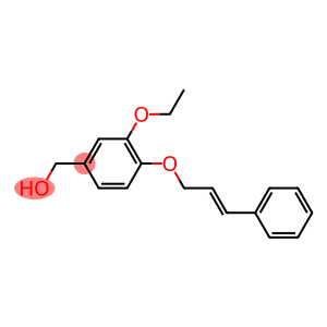 {3-ethoxy-4-[(3-phenylprop-2-en-1-yl)oxy]phenyl}methanol