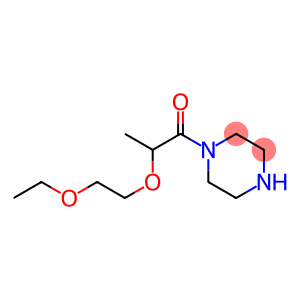 1-[2-(2-ethoxyethoxy)propanoyl]piperazine
