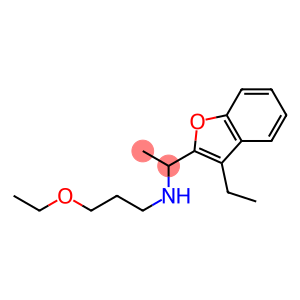 (3-ethoxypropyl)[1-(3-ethyl-1-benzofuran-2-yl)ethyl]amine