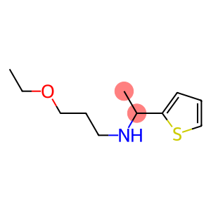(3-ethoxypropyl)[1-(thiophen-2-yl)ethyl]amine