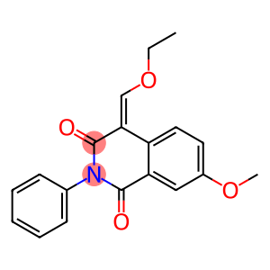 4-(ethoxymethylidene)-7-methoxy-2-phenyl-1,2,3,4-tetrahydroisoquinoline-1,3-dione