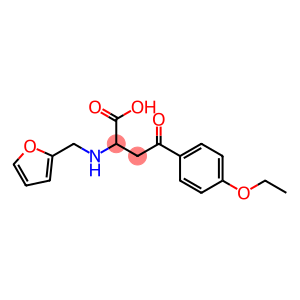 4-(4-ethoxyphenyl)-2-[(2-furylmethyl)amino]-4-oxobutanoic acid