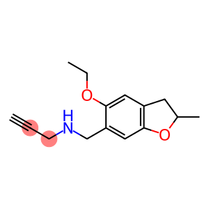 [(5-ethoxy-2-methyl-2,3-dihydro-1-benzofuran-6-yl)methyl](prop-2-yn-1-yl)amine