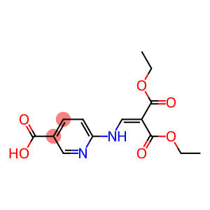 6-{[3-ethoxy-2-(ethoxycarbonyl)-3-oxoprop-1-enyl]amino}nicotinic acid
