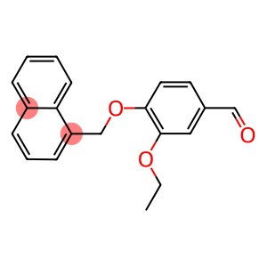 3-ETHOXY-4-(1-NAPHTHYLMETHOXY)BENZALDEHYDE