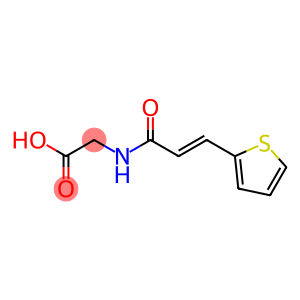 {[(2E)-3-thien-2-ylprop-2-enoyl]amino}acetic acid
