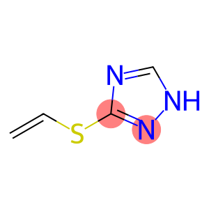 3-Ethenylthio-1H-1,2,4-triazole
