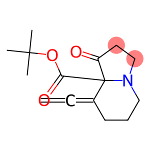 8-Ethenylidene-1-oxo-1,2,3,5,6,7,8,8a-octahydroindolizine-8a-carboxylic acid tert-butyl ester