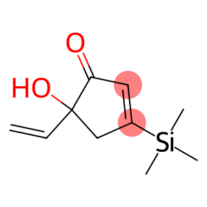 5-Ethenyl-5-hydroxy-3-(trimethylsilyl)-2-cyclopenten-1-one