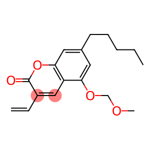 3-Ethenyl-5-methoxymethoxy-7-pentyl-2H-1-benzopyran-2-one