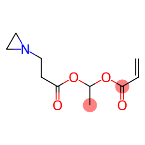 1,1-Ethanediol 1-propenoate 1-(1-aziridinepropionate)