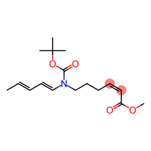 (E)-6-[(tert-Butyloxycarbonyl)[(1E,3Z)-1,3-pentadienyl]amino]-2-hexenoic acid methyl ester