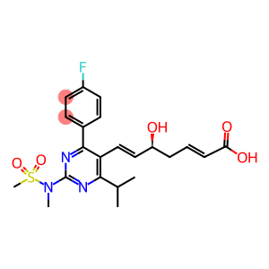 (2E,5R,6E)-3-Dehydroxy Rosuvastatin