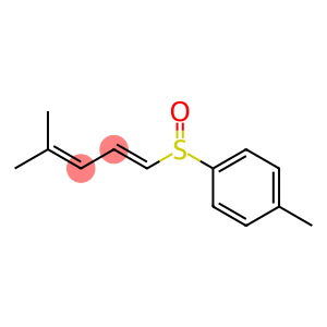 (1E)-1-(p-Tolylsulfinyl)-4-methyl-1,3-pentadiene