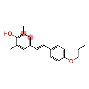 4-[(E)-2-(4-Propyloxyphenyl)ethenyl]-2,6-dimethylphenol