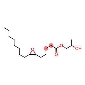 6,7-Epoxypentadecanoic acid 2-hydroxypropyl ester