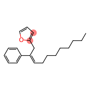 2-[(E)-2-Phenyl-2-undecenyl]furan
