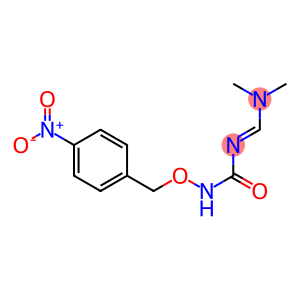 (E)-N,N-Dimethyl-N'-(4-nitrobenzyloxycarbamoyl)formimidamide