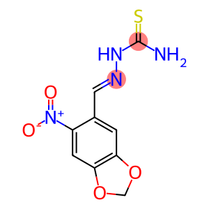 2-[(E)-(6-nitro-1,3-benzodioxol-5-yl)methylidene]-1-hydrazinecarbothioamide