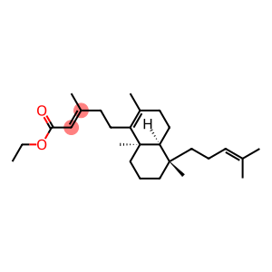 [E,(+)]-3-Methyl-5-[[(4aS,5S,8aS)-3,4,4a,5,6,7,8,8a-octahydro-5-(4-methyl-3-pentenyl)-2,5,8a-trimethylnaphthalene]-1-yl]-2-pentenoic acid ethyl ester