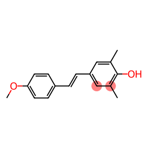 4-[(E)-2-(4-Methoxyphenyl)ethenyl]-2,6-dimethylphenol