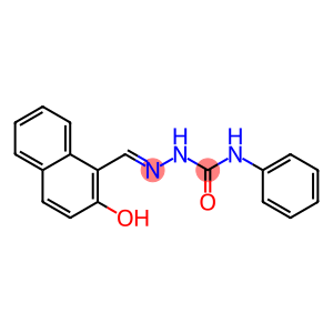 2-[(E)-(2-hydroxy-1-naphthyl)methylidene]-N-phenyl-1-hydrazinecarboxamide