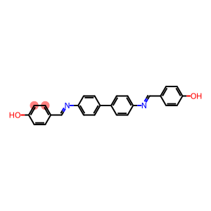 4-{[(4'-{[(E)-(4-hydroxyphenyl)methylidene]amino}[1,1'-biphenyl]-4-yl)imino]methyl}phenol