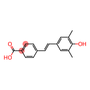 4-[(E)-2-(4-Hydroxy-3,5-dimethylphenyl)ethenyl]benzoic acid