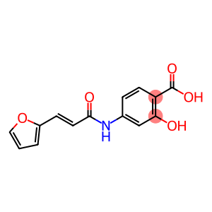 4-{[(2E)-3-(2-furyl)prop-2-enoyl]amino}-2-hydroxybenzoic acid