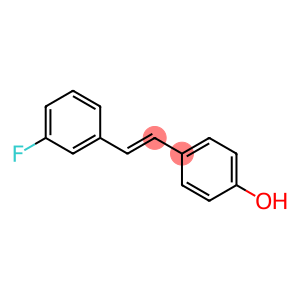 (E)-3'-Fluorostilbene-4-ol