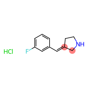 (E)-3-(3-FLUOROBENZYLIDENE)PYRROLIDINE HYDROCHLORIDE